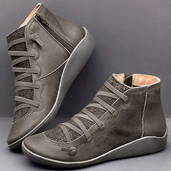 🔥Super Saldi Sconto 49%🔥 - Comodi stivali fatti a mano in pelle con supporto plantare