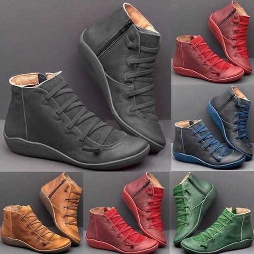 🔥Super Saldi Sconto 49%🔥 - Comodi stivali fatti a mano in pelle con supporto plantare