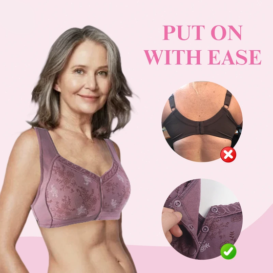 ✨Ultimo giorno: prendi 2 paghi 1✨ Reggiseno in cotone con chiusura frontale