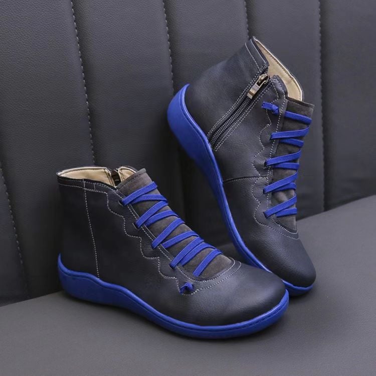 🔥Super Saldi Sconto 49%🔥 - Comodi stivali fatti a mano in pelle con supporto plantare