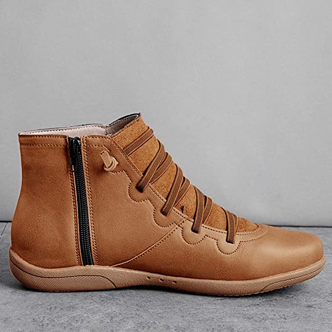 🔥Super Saldi Sconto 49%🔥 - Comodi stivali fatti a mano in pelle con supporto plantare