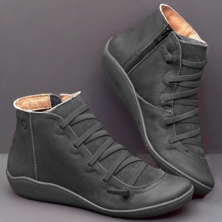 🔥Super Saldi Sconto 49%🔥 - Comodi stivali fatti a mano in pelle con supporto plantare