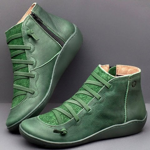 🔥Super Saldi Sconto 49%🔥 - Comodi stivali fatti a mano in pelle con supporto plantare