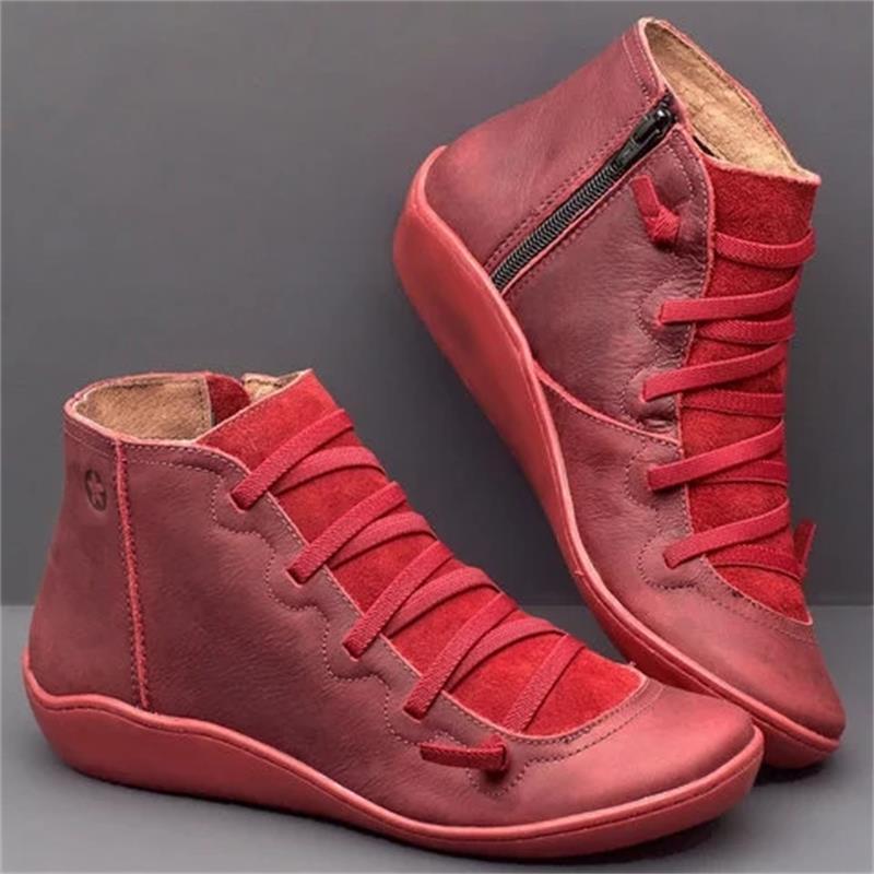 🔥Super Saldi Sconto 49%🔥 - Comodi stivali fatti a mano in pelle con supporto plantare