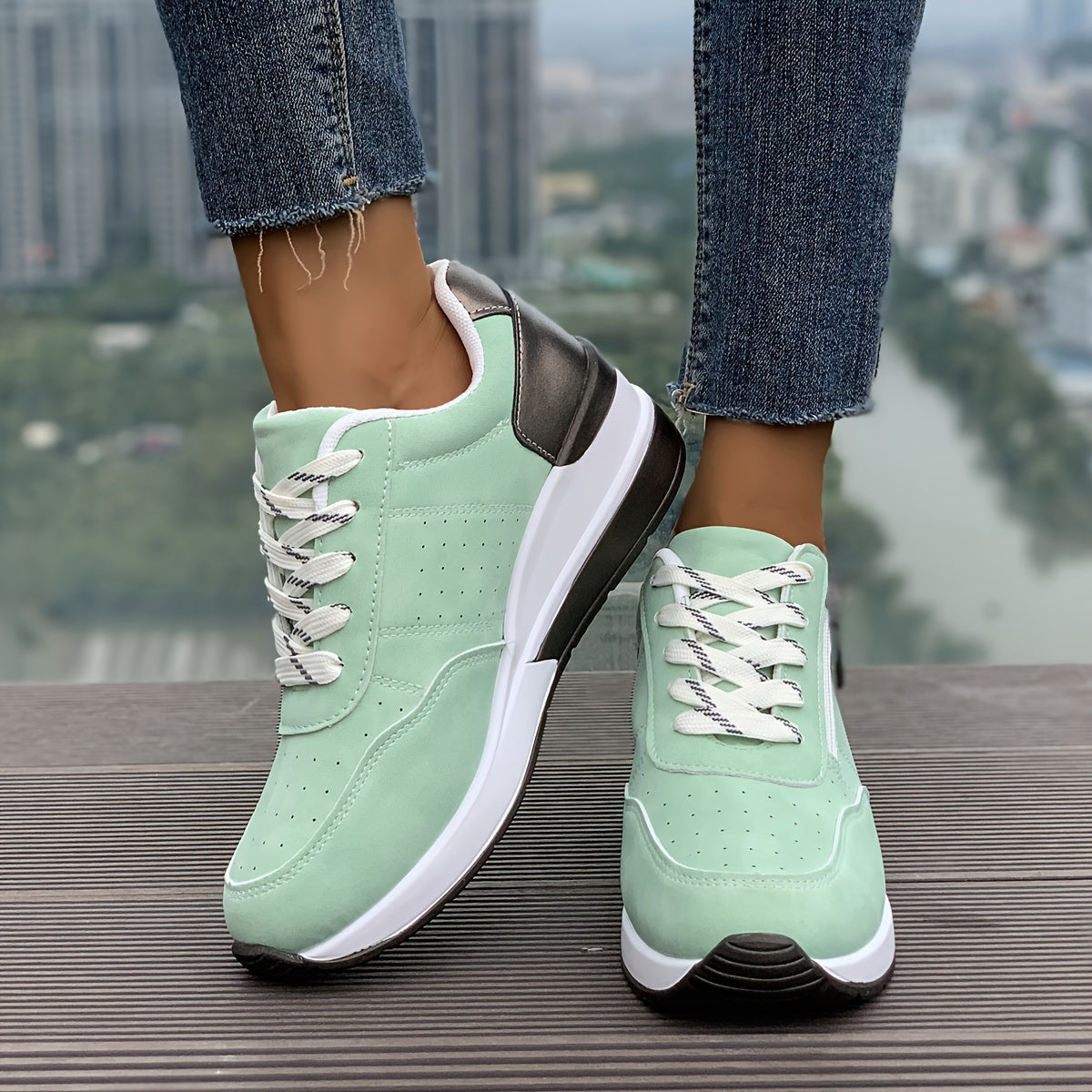 🔥Ultimo Giorno Promozione Sconto del 60% - Scarpe da Ginnastica Ortopediche da Donna Comode con Cerniera Laterale e Suola Spessa